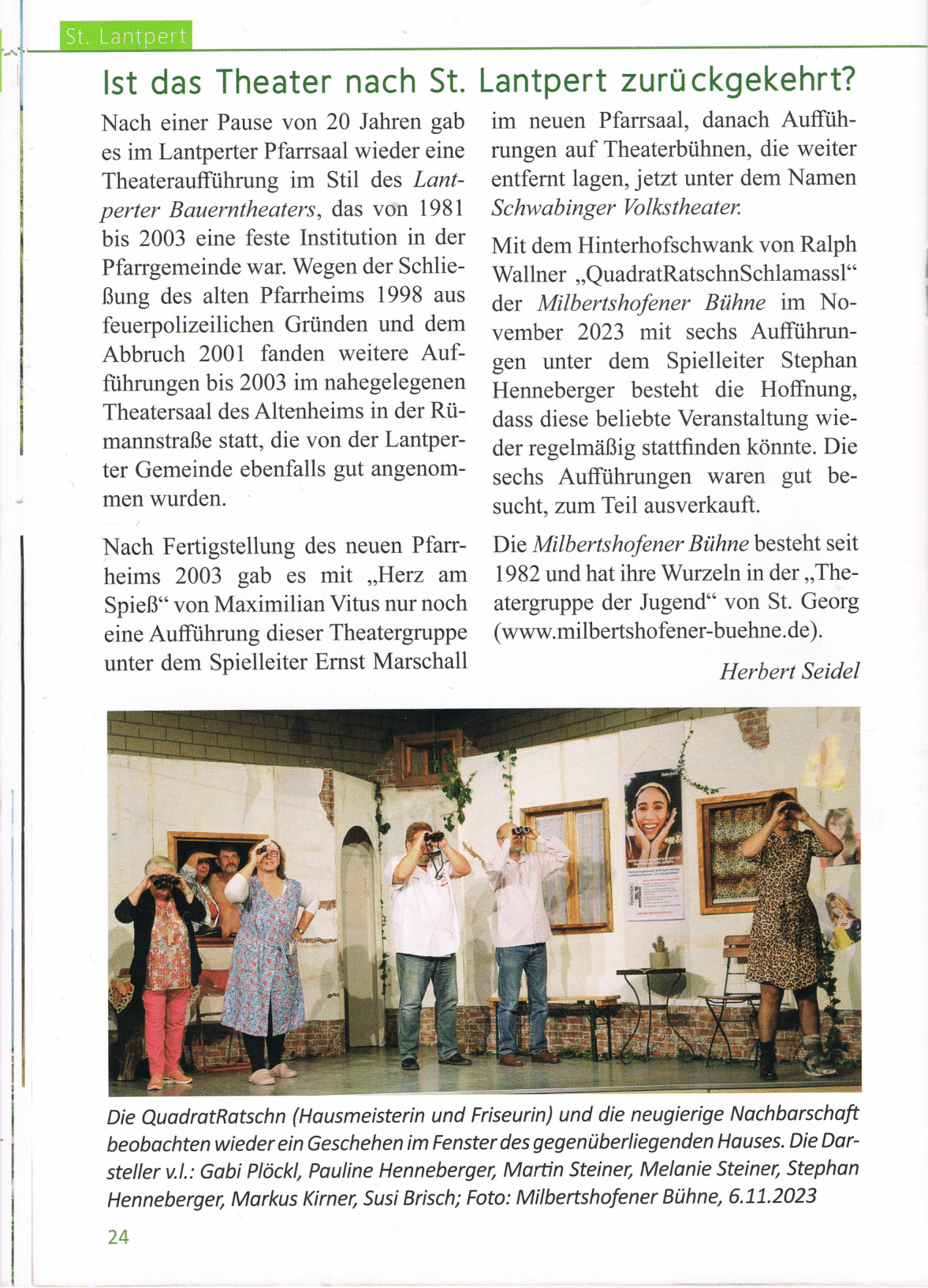 2024 - Osterpfarrbrief Pfarrverband Milbertshofen